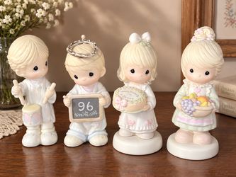 Precious Moments Figurines Set of 4