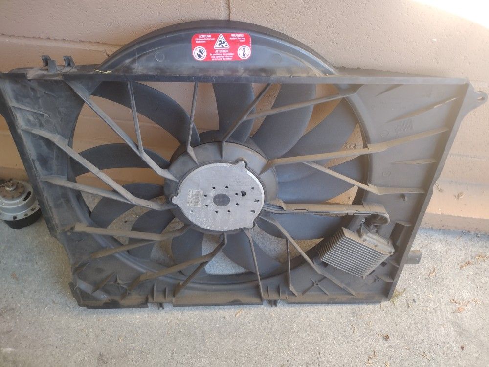 Cooling Fan Assembly Mercedes S 430 500