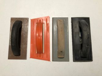  Mortar And Tile Tools 