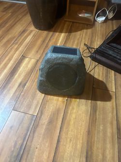Ion indoor outdoor rock Bluetooth speaker with led light