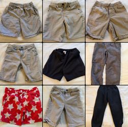 Kids Shorts and Pants Bundle – 9 Pieces (6 - 7y)