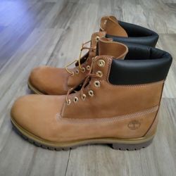 Timberland Leather Boots.  Size 13.  NEW.  Please Check Out My Profile For Other Items For Sale.  Size 13.   Thanks.   IF IT'S UP IT'S AVAILABLE.  