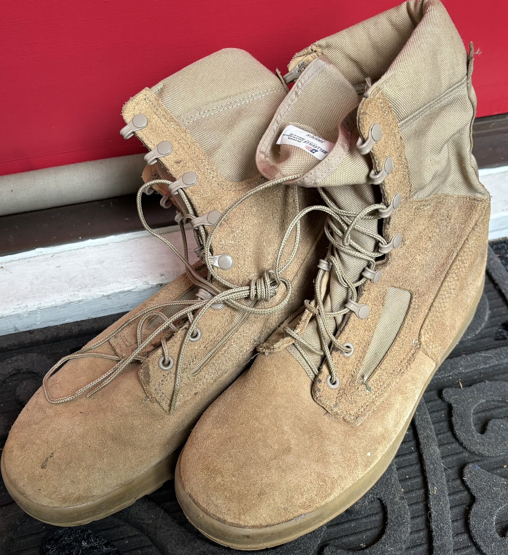 Military Surplus Hot Weather Combat Boots, Men’s 11.5