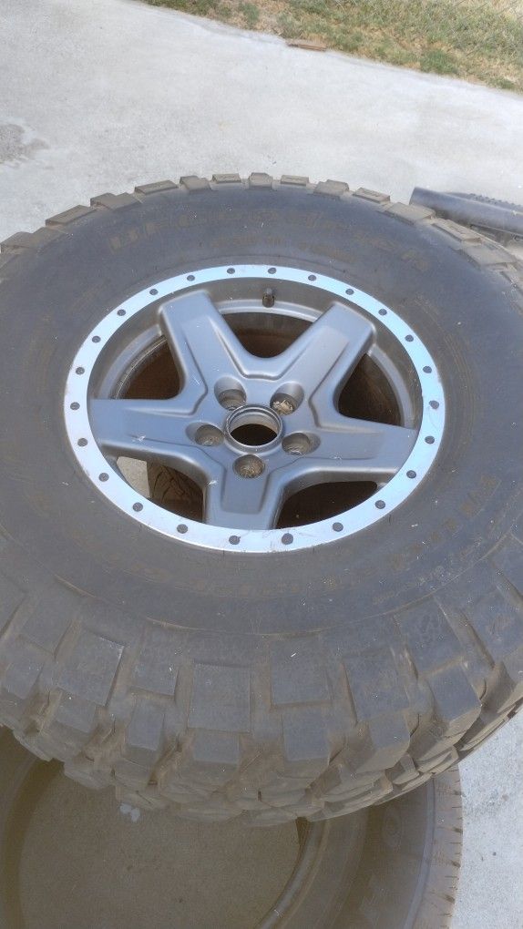 16x8, 5x4.5 Wheel And Tire