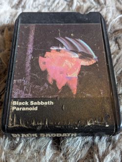 Black Sabbath Paranoid 8-Track Tape