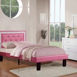 Full Size Frame And Mattress 