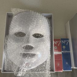 LED Face Mask And No7 Serums