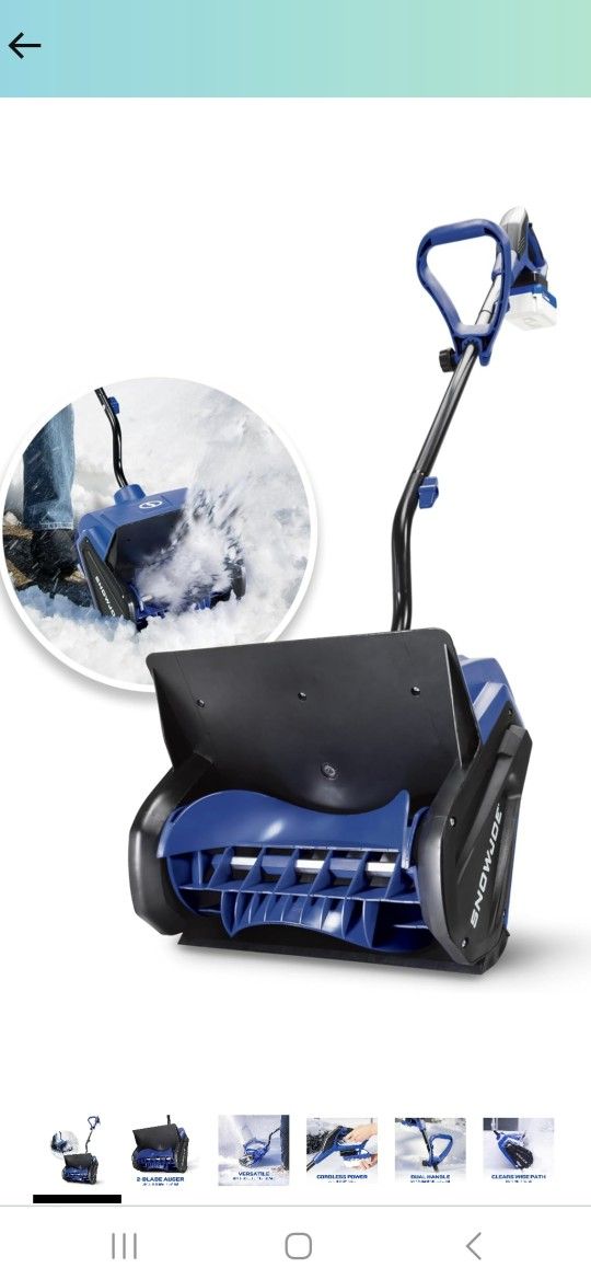 Snow Joe 24V iON+13" 5-Ah Snow Shovel Kit

