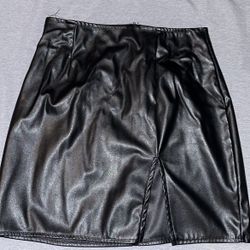Leather Skirt