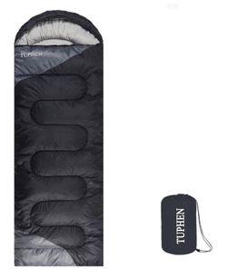 Tuphen 4-Season Sleeping Bag – Adults & Kids, Lightweight & Waterproof