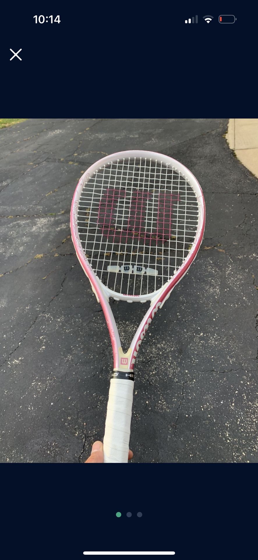 Women’s Wilson Pink Tennis Racket