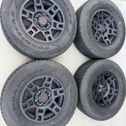 Toyota Tacoma 2023 TRD Pro Wheels 265/70/17 4runner FJ Cruiser OEM Black 17x7