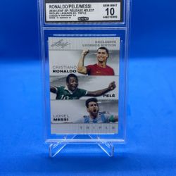 RONALDO/PELE/MESSI CCG 10