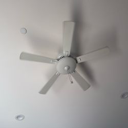 52-inch White Ceiling Can