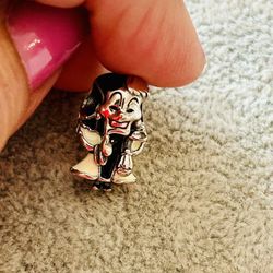 Disney Villains Cruella De Vil Charm, 925s