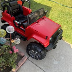 Motorized Jeep  