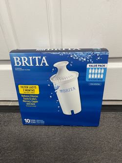 NIB Brita Standard Replacement Water Filters (10-Pack)