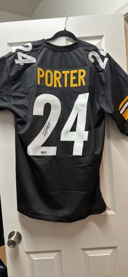 Signed and authenticated Joey Porter #24 Steelers jersey