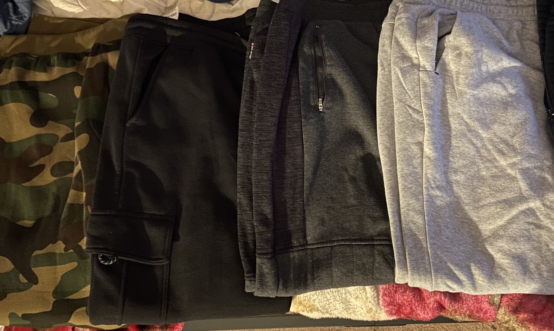 4- 4XL $20 For All 4. Joggers New And Tried On But Not Worn.
