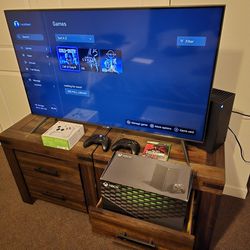 Xbox Series-X console + Samsung UHD 4K TV 