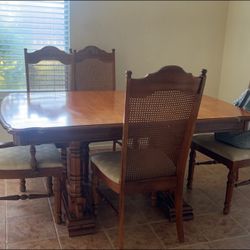 Solid Wood Dining Set