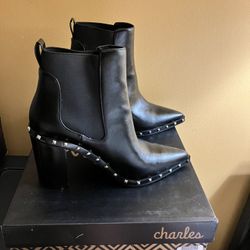 Black Studded Boots