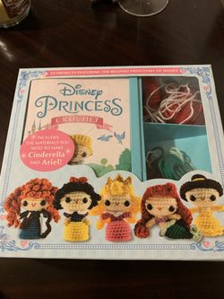 Disney princess crochet dolls-NEW IN BOX