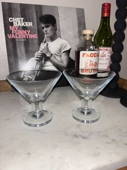 Martini glasses 