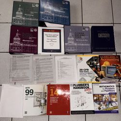 Florida Master Plumber & Contractor License Book Set (Includes Highlighted Answers) – $1,000
