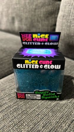 NICE CUBE GLITTER & GLOW BLUE