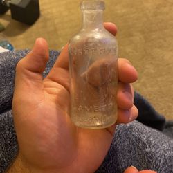 Vintage Listerine Glass Bottle 