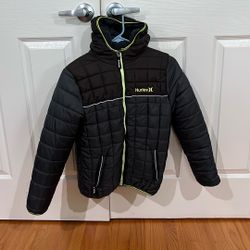 Hurley Snow Jacket Used Once Boys 12-13 Large