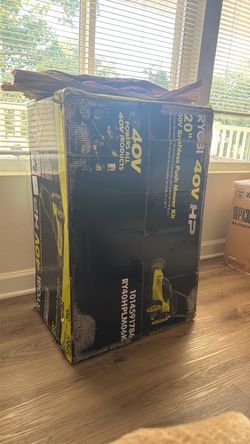 Ryobi 40V HP 20" Brushless Push Mower Kit