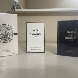 Chanel & Diptyque Perfume/Cologne