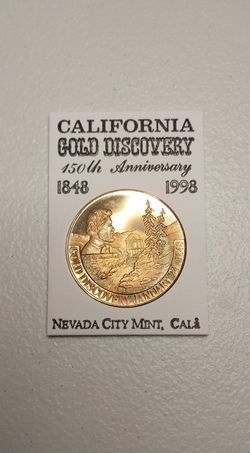 Vintage '98 150th Gold Discovery Commemorative Coin
