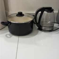 Ceramic Pot And Electric Kettle 