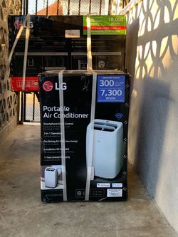 LG 7,300 btu/ hr WiFi Portable Air Conditioner (( NEW-in BOX))