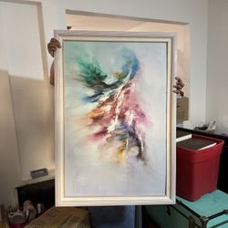 Large Guez Abstract Painting 