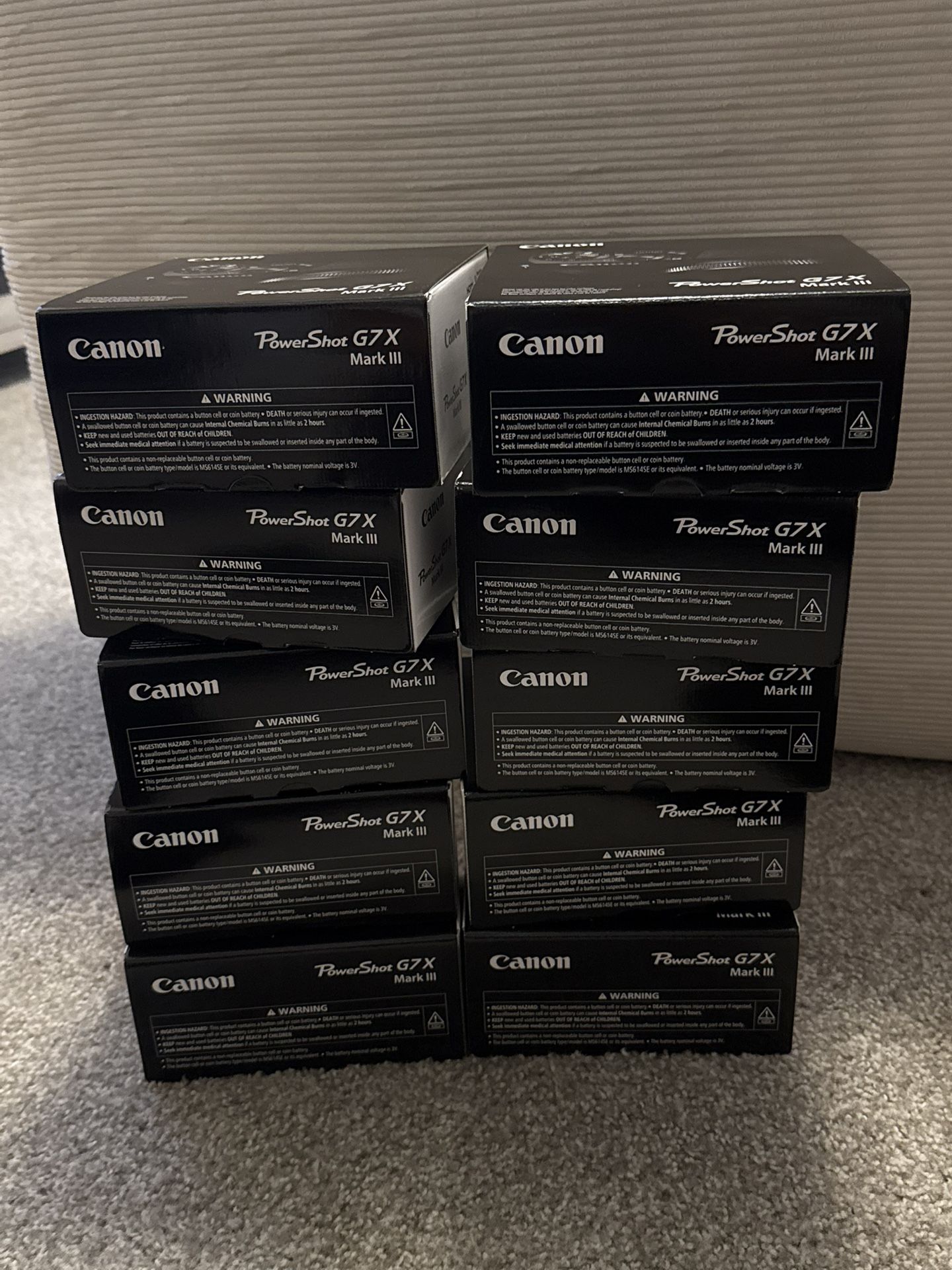Canon PowerShot G7 X Mark III 20.1 Megapixel Digital Camera - Black