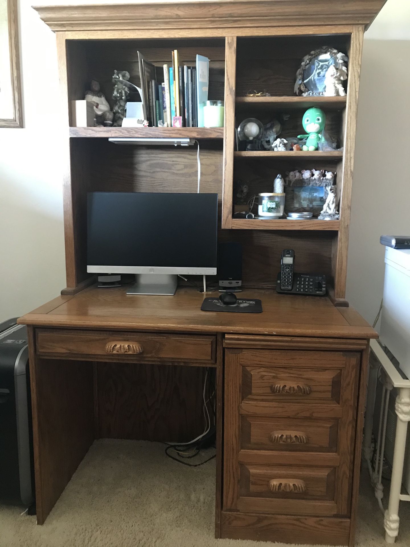 Solid Oak Desk
