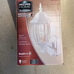 Motion Activated Porch Lamp Brand NEW