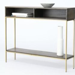 West Elm Industrial Storage Skinny Console (42") Entryway Console