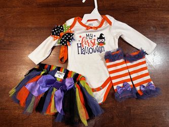 My 1st Halloween Onesie and Accessories