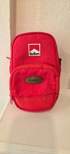 Vintage Canon Marlboro Film Camera Carrying Case. Very Rare Camera Case.