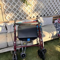 Disabled Or Elderly Seat And Walker 