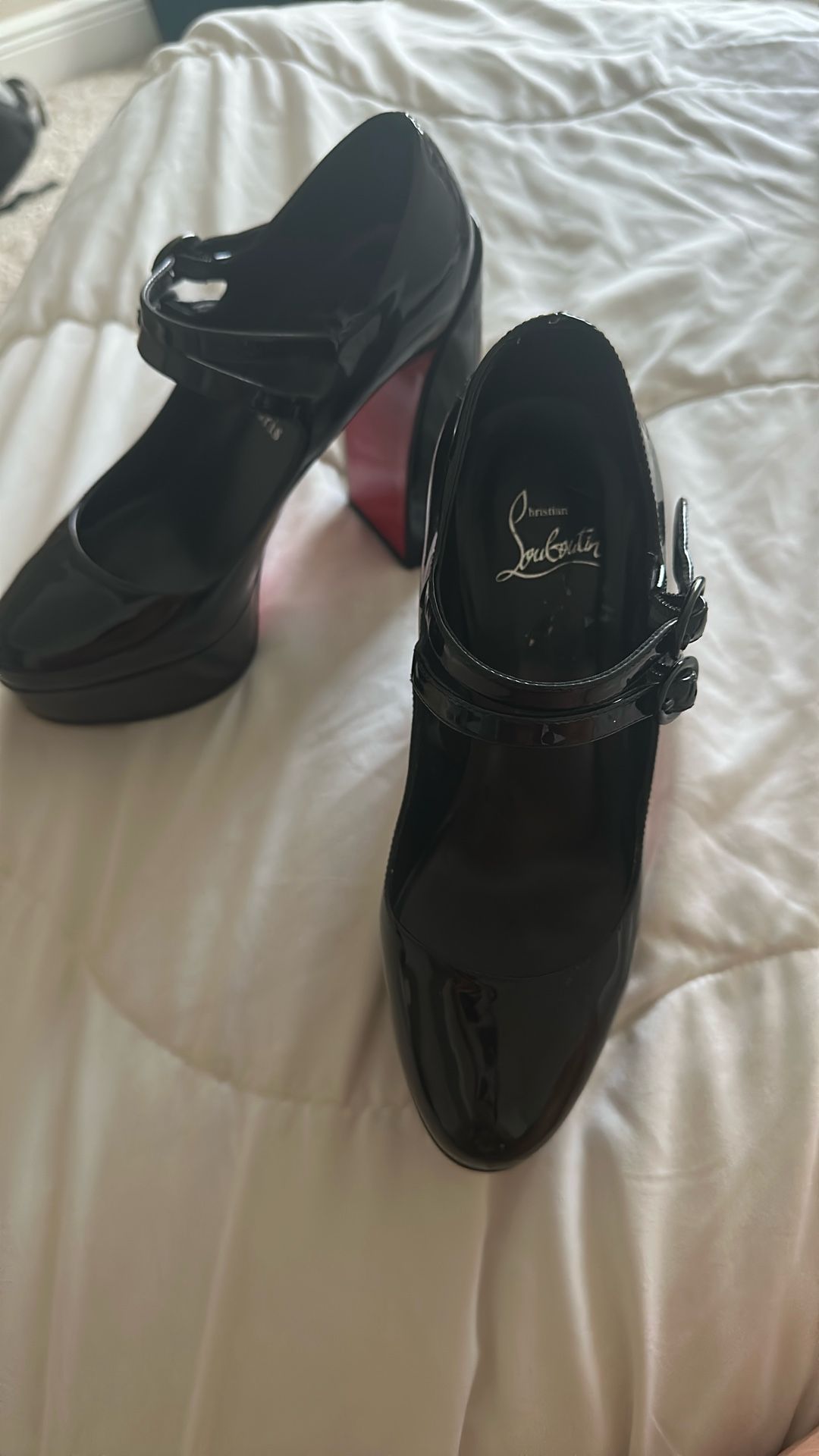 Christian Lou Bouton Platforms