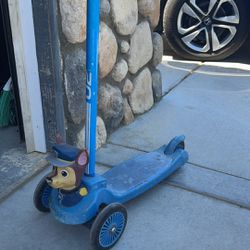 Kids Toddler Paw Patrol Scooter 