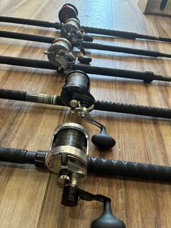 Rod and reel combos. PLEASE READ DESCRIPTION.