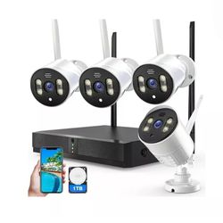Security Camera Set NEW WITH DVR 