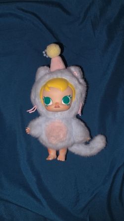 Baby Molly Blue Keychain/Bag Charm